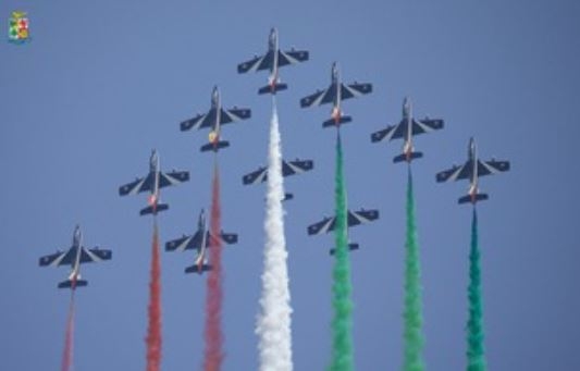 TUTTO PRONTO PER IL “GIOVINAZZO AIR SHOW 2023” 63MA STAGIONE DELLA PATTUGLIA ACROBATICA NAZIONALE