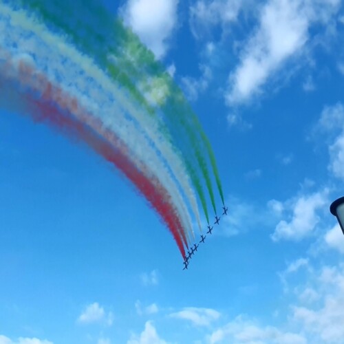 San Nicola air show, a Bari tornano le frecce tricolori