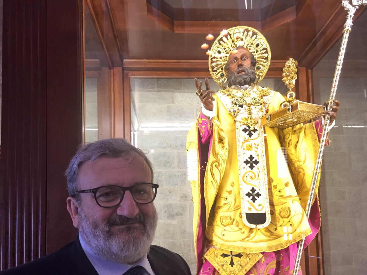 San Nicola, il presidente Emiliano riceve onorificenza dal patriarca Kirill