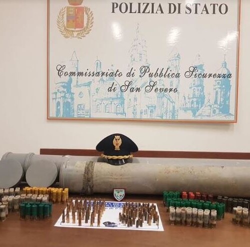 San Severo, cento cartucce per Kalashnikov ritrovate in un terreno agricolo