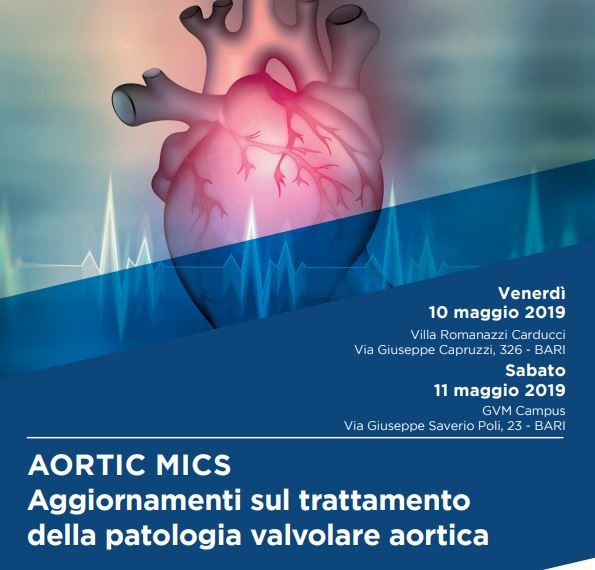 Sanità, a Bari un congresso sul trattamento della patologia valvolare aortica