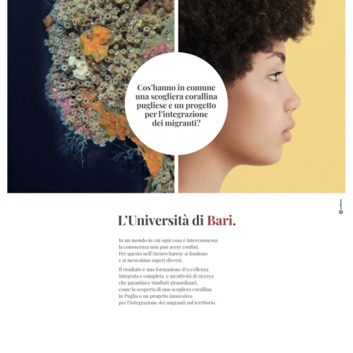 Sapere senza confini. Parte la nuova campagna di comunicazione di UniBa