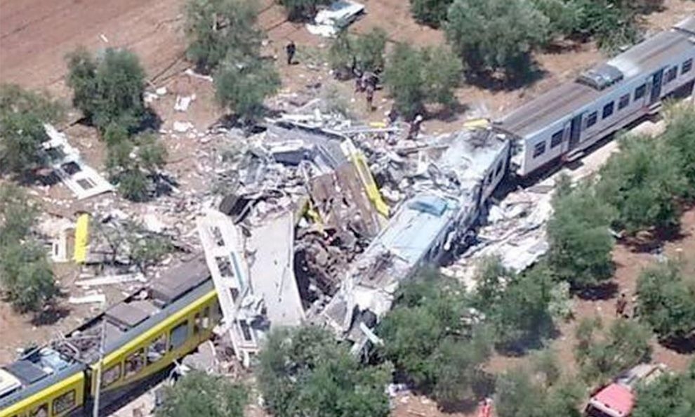 Scontro treni, il giudice respinge la costituzione di parte civile nei confronti di Ferrotramviaria