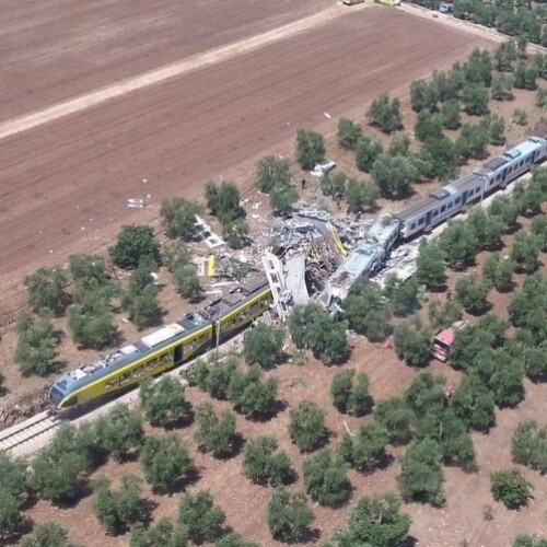 Scontro treni, l’ex capostazione di Andria: ‘Un altro incidente sfiorato nel 2014’