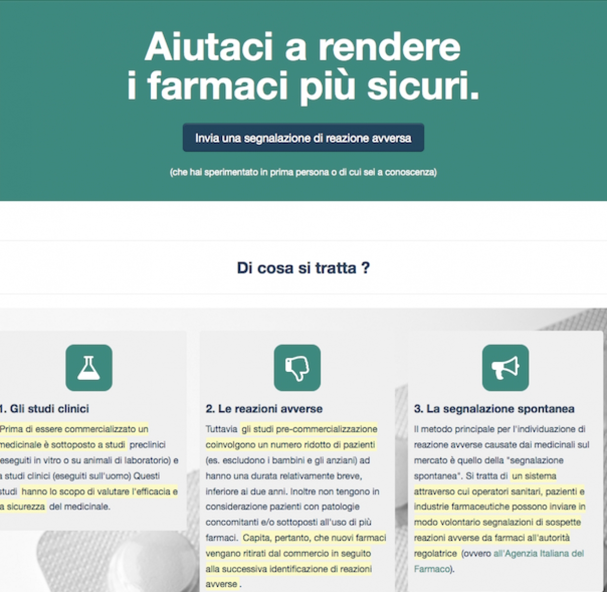Segnalazione di sospetti effetti indesiderati all’uso dei farmaci, a novembre campagna social di AIFA