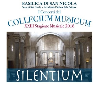 ‘Silentium’, i concerti del Collegium Musicum proseguono nella Basilica di San Nicola