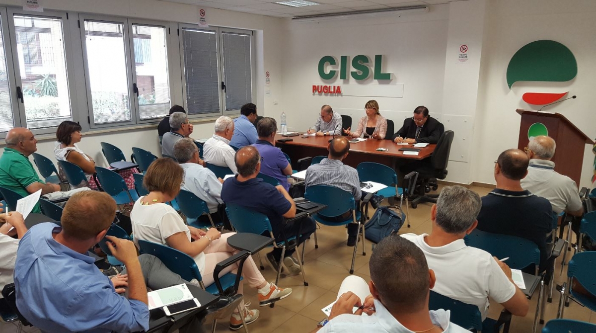 Sindacati, l’appello di Cisl Puglia alla Regione: ‘Infrastrutture, caporalato e sanità sono priorità non rinviabili’