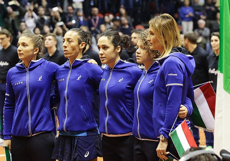 Tennis, Fed Cup: domani e domenica Italia-Taipei a Barletta