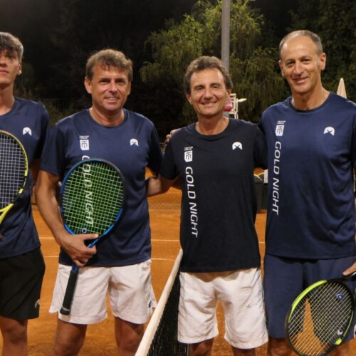 Tennis, torna a Bari il torneo di doppio ‘Gold Night’: tutte le emozioni della seconda giornata. VIDEO