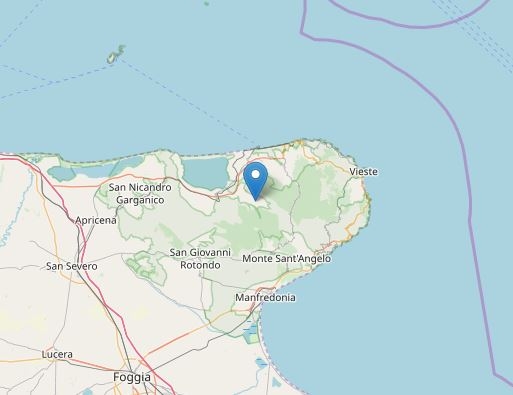 Terremoto in Puglia, scossa di magnitudo 3.6 nel foggiano