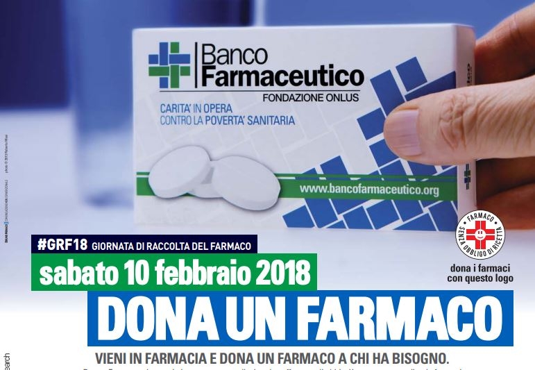 Torna in tutta Italia la ‘Giornata del Farmaco’: sarà possibile donare 3800 farmaci da banco alle persone in difficoltà