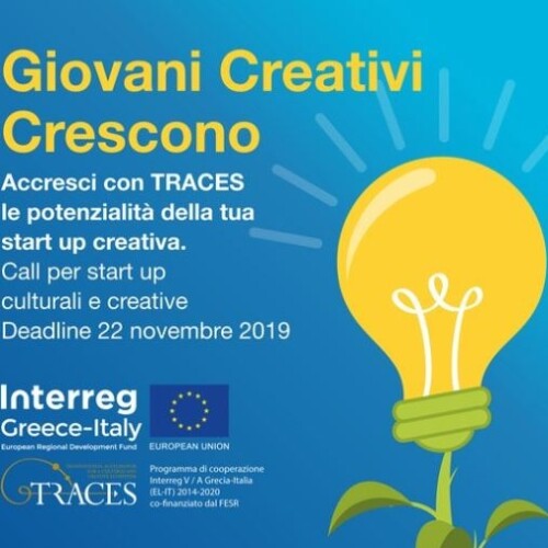 #Traces, Puglia Creativa seleziona 25 startup culturali e creative da incubare nei 5 Atelier