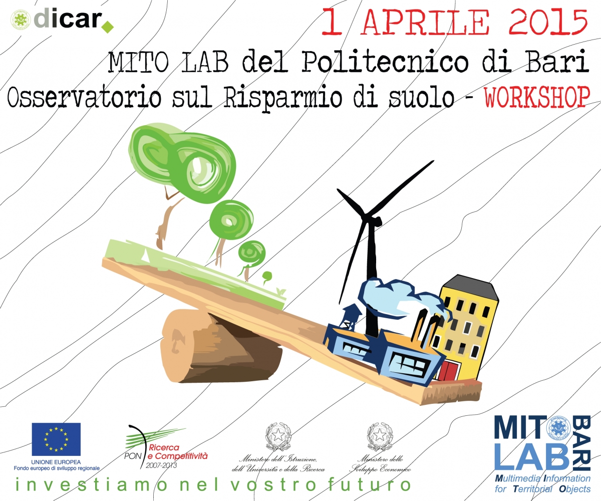 Workshop MITO-LAB: monitorare il consumo di suolo per preservare l’ambiente con azioni efficaci