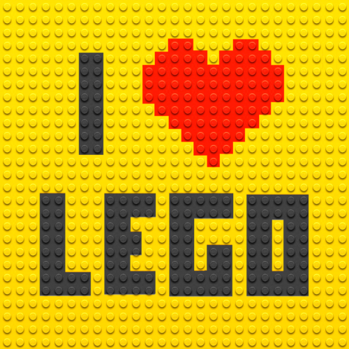 “I LOVE LEGO”