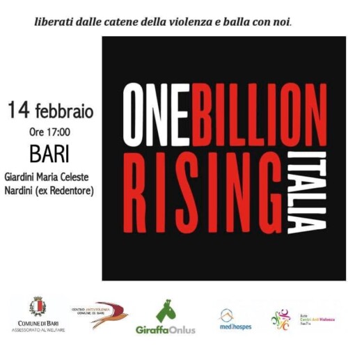 A Bari, dopo 10 anni, torna One Billion Rising