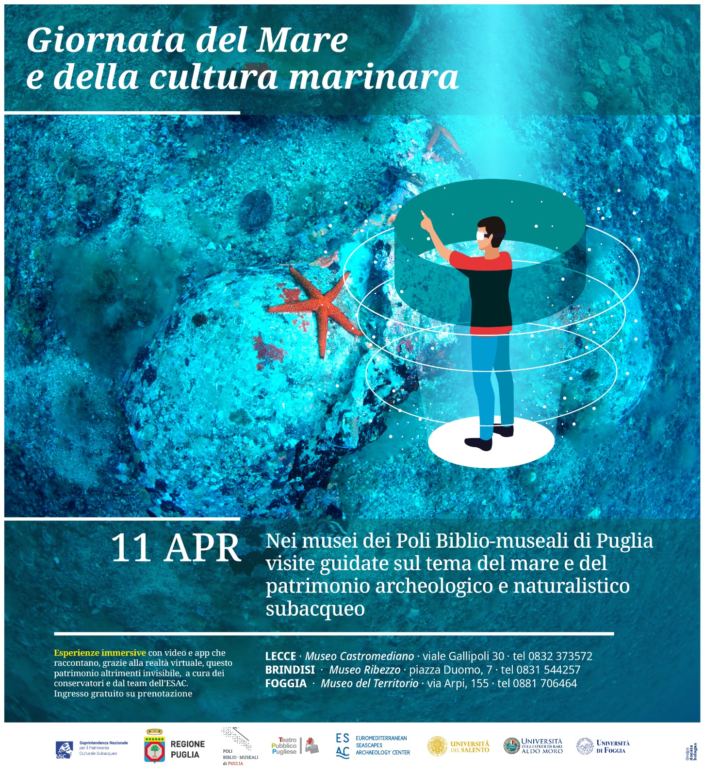 Partono le iniziative per la celebrazione della risorsa mare in tutta la Puglia costiera