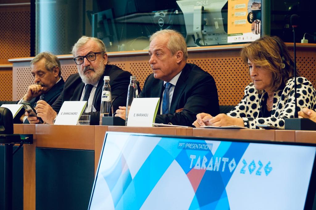 Cooperazione, ambiente, blue economy e Giochi del Mediterraneo: entra nel vivo la tre giorni di Taranto a Bruxelles