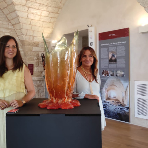 “Vases” la mostra di Gaetano Pesce al Museo archeologico di Santa Scolastica
