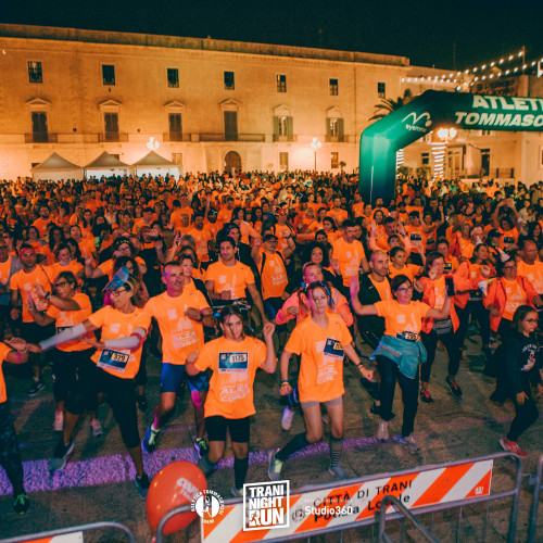 Il 16 settembre arriva la Trani Night Run, la corsa… che si fa festa!
