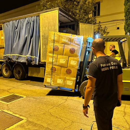 Protezione Civile, partiti gli aiuti dalla Puglia alle popolazioni libiche colpite dall’alluvione