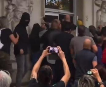Assalto alla Cgil, Castellino condannato a 8 anni e 7 mesi, Fiore e Aronica a 8 anni e mezzo