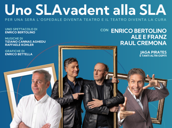 Bertolino a Ale&Franz in scena al Niguarda per il Centro Nemo Milano&nbsp;