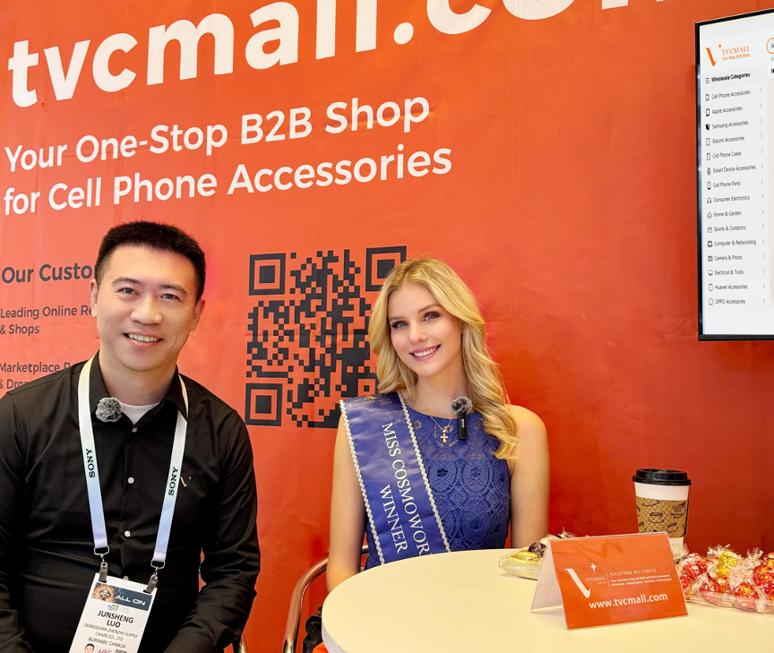 TVCMALL presenta innovazioni all’ingrosso B2B per accessori mobili al CES 2024