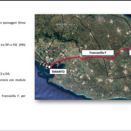 G7 IN PUGLIA, L’ASSOCIAZIONE “L’ISOLA CHE NON C’È” CHIEDE PIÙ TRENI SULLA LINEA BRINDISI-TARANTO