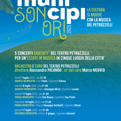 BARI, “MUNICIPI SONORI” CONCERTO IN PIAZZA GARIBALDI