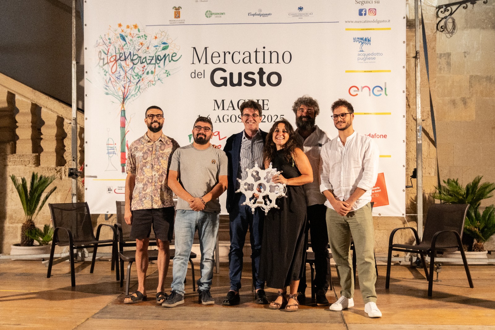MERCATINO DEL GUSTO, I PREMIATI 2025. ARRIVEDERCI ALL’ANNO PROSSIMO CON LA PAROLA TOTEM “IL MERITO”