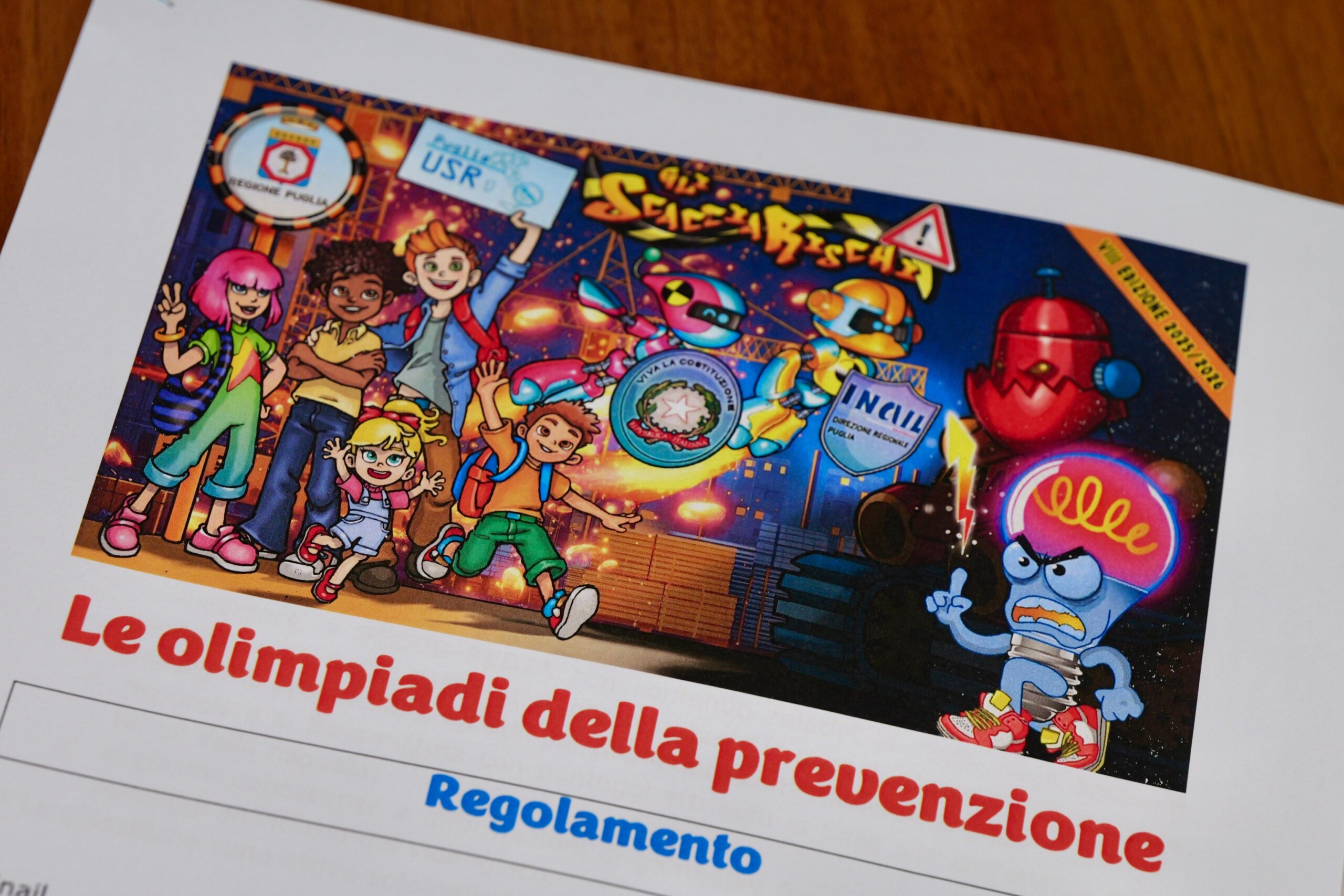 “Gli ScacciaRischi: le olimpiadi della prevenzione” e “Dal palcoscenico alla realtà: @ scuola di prevenzione”: presentati i progetti di prevenzione destinati agli studenti pugliesi