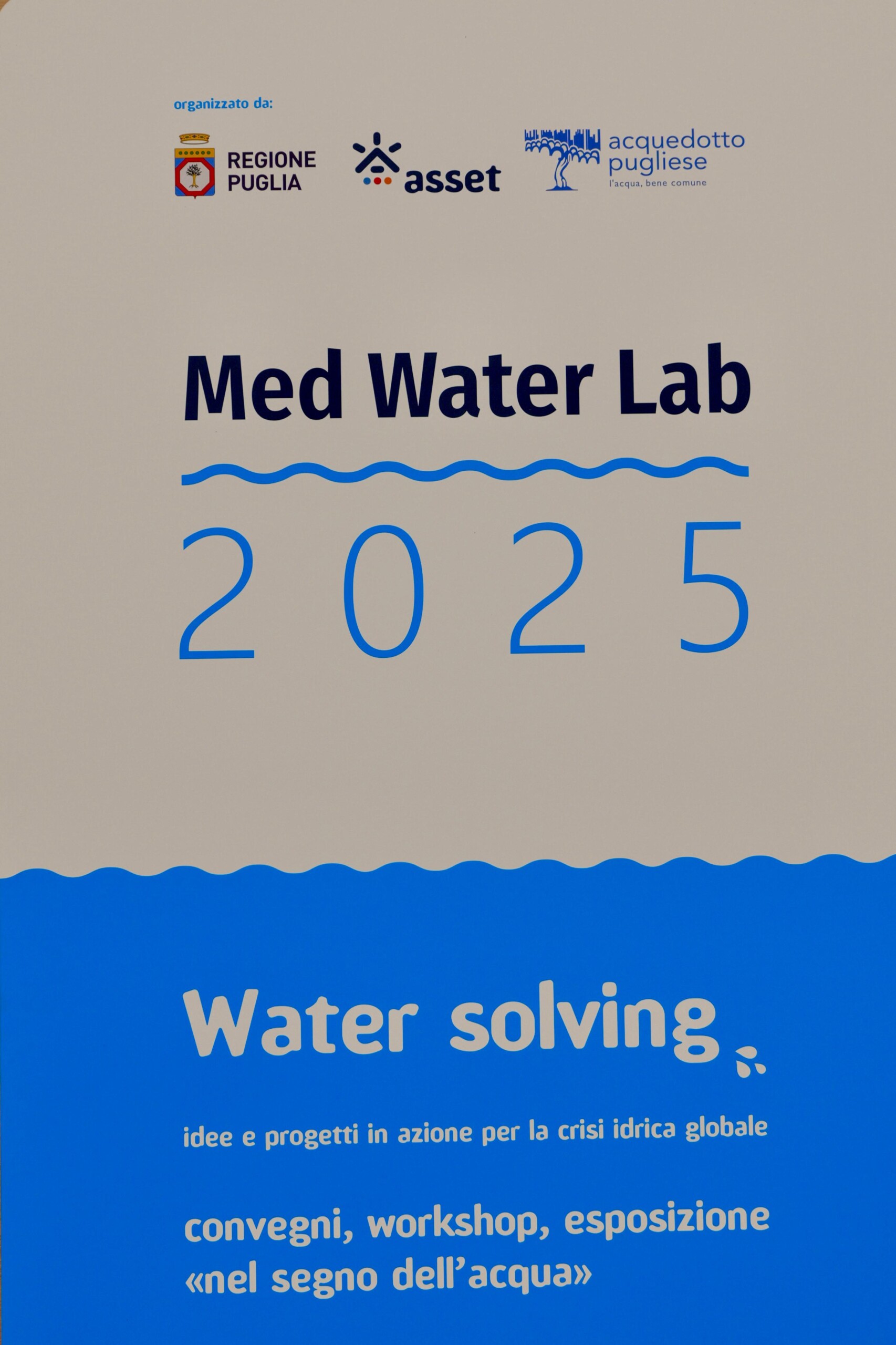 MED WATER LAB 2025. LA REGIONE PUGLIA E LE RISORSE IDRICHE