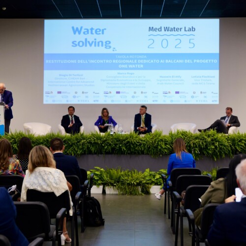 QUALI SFIDE E OPPORTUNITÀ PER LA GESTIONE DELL’ACQUA NEL MEDITERRANEO ALLARGATO: CONFRONTO TRA ISTITUZIONI, ESPERTI E AGENZIE INTERNAZIONALI ALLA FIERA DEL LEVANTE