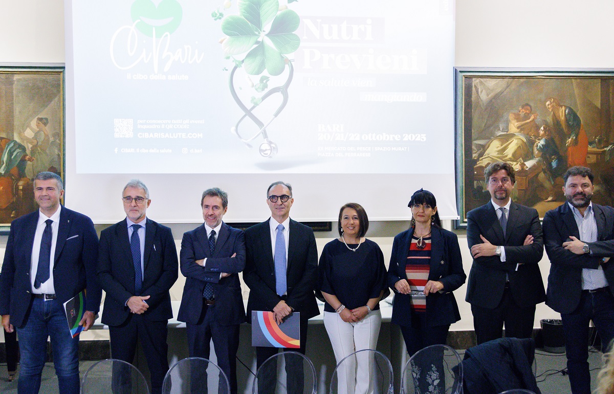 “CiBari: il Cibo della Salute” a Bari, dal 20 a 22 ottobre 2025