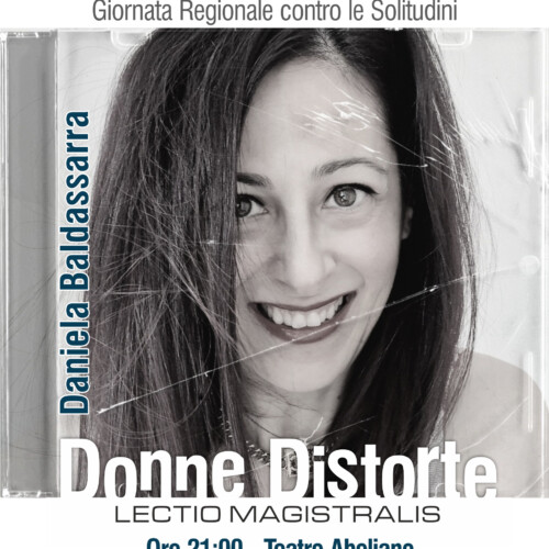 Daniela Baldassarra con “Le Donne Distorte”, protagonista a Bari della quattordicesima Giornata regionale contro le Solitudini