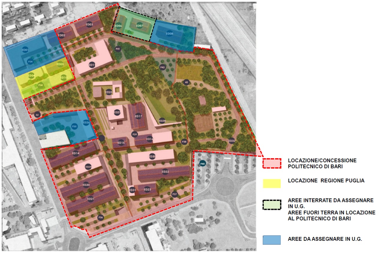 Firmato oggi il contratto di locazione per la nuova residenza universitaria presso l’ex Caserma Magrone di Bari