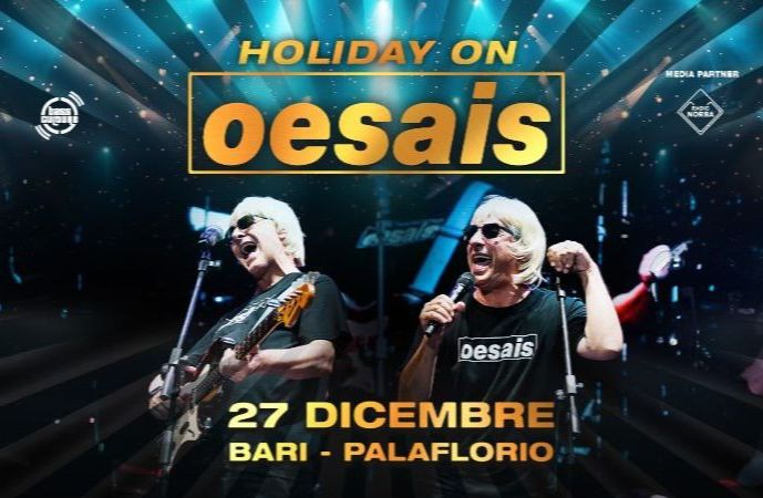 HOLYDAY ON OESAIS  – Il 27 dicembre al Palaflorio di Bari, il mitico show di Toti e Tata