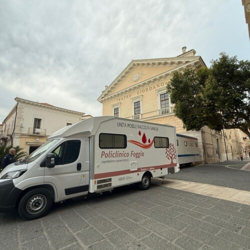 Il Policlinico di Foggia ha la prima Autoemoteca. Pasqualone: “Colmata una lacuna storica”