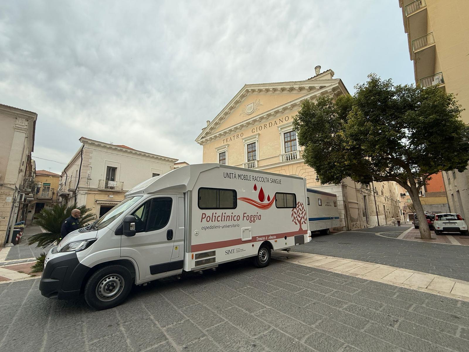 Il Policlinico di Foggia ha la prima Autoemoteca. Pasqualone: "Colmata una lacuna storica"