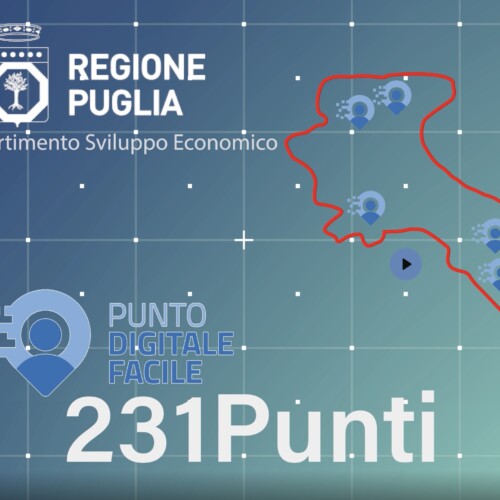 Regione Puglia: Rete dei servizi di facilitazione digitale, ecco il video
