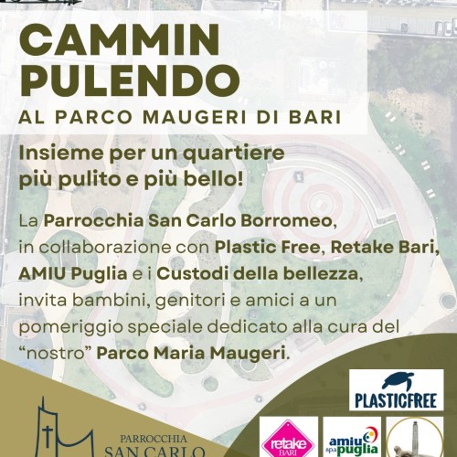 Confermata la partecipazione dell’assessora Perlino all’iniziativa “Cammin pulendo” a parco Maugeri