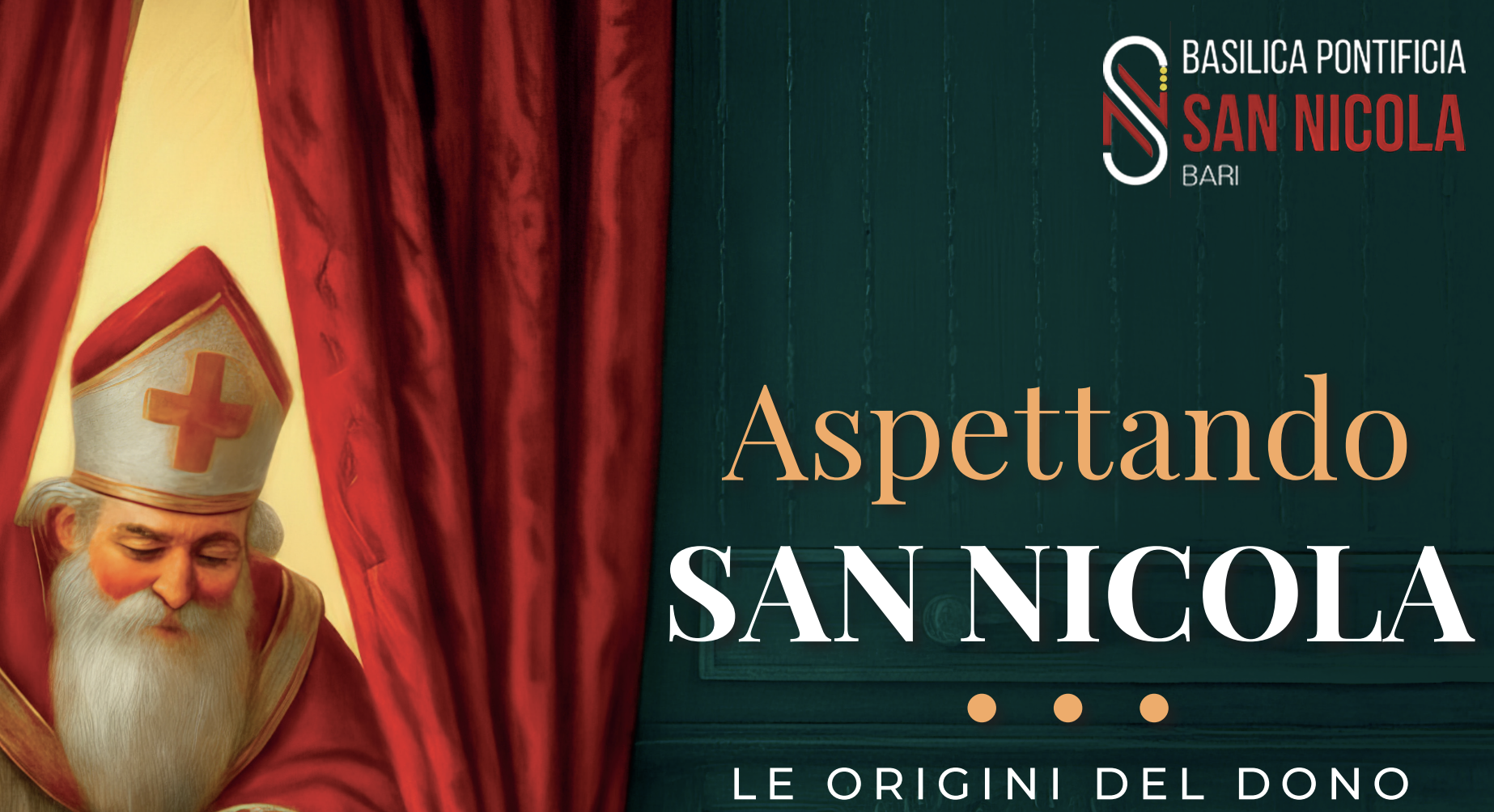 ASPETTANDO SAN NICOLA … “Le Origini del Dono” 5 dicembre 2025, ore 17.30 Piazza San Nicola – Bari