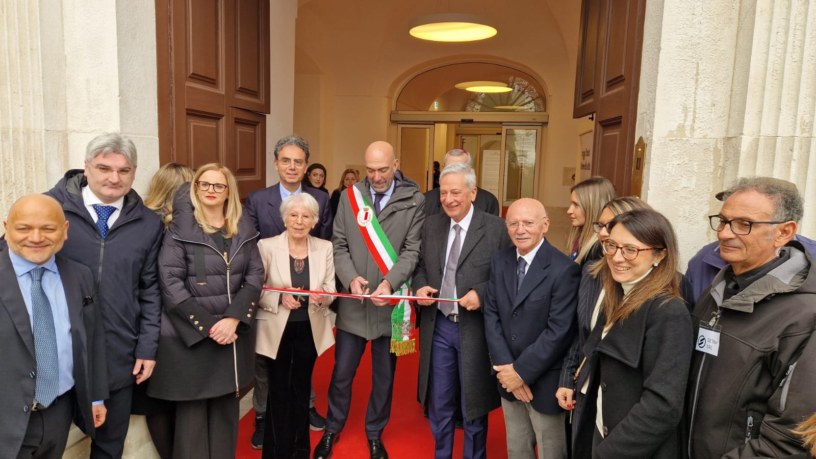 Inaugurato lo storico Palazzo Starita (Piazza del Ferrarese)
