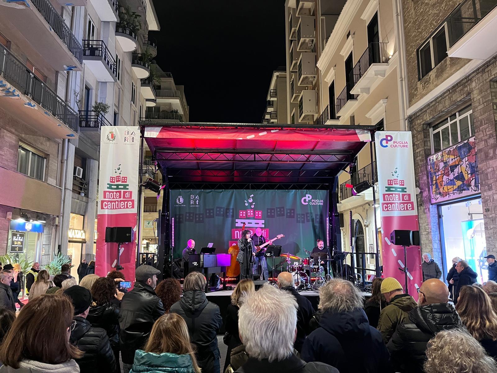 “NOTE DI CANTIERE”: SERENA GRITTANI QUARTET IN CONCERTO PER IL TERZO APPUNTAMENTO DEL PROGRAMMA DI CONCERTI GRATUITI PROMOSSI IN VIA ARGIRO DAL COMUNE CON LA COLLABORAZIONE DI PUGLIA CULTURE