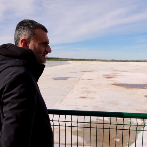 Decaro in visita agli impianti idrici di San Severo e Finocchito: “Stiamo superando la crisi. Presto attivi in Puglia 42 impianti di riuso di acque reflue. Pronta la vasca per l’acqua del Liscione dal Molise”