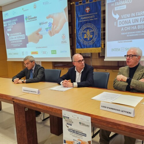 DAL 10 AL 17 FEBBRAIO TORNANO IN PUGLIA LE GIORNATE DI RACCOLTA DEL FARMACO