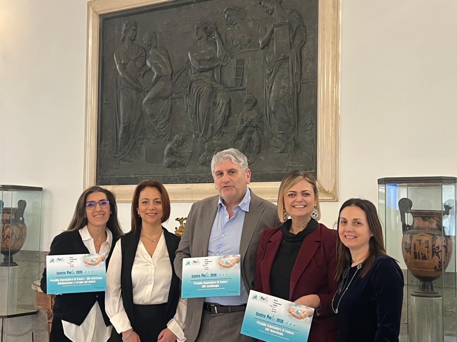 Certificazione “PERLA”, l’Istituto Superiore di Sanità premia Cardiologia, Neurologia e Rianimazione dell’Ospedale Di Venere