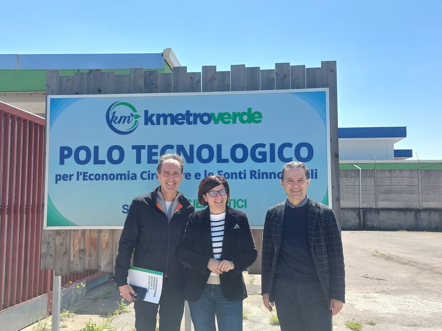 Green Energy Day, l'assessora Ciliento visita il Polo tecnologico KmetroVerde a Foggia