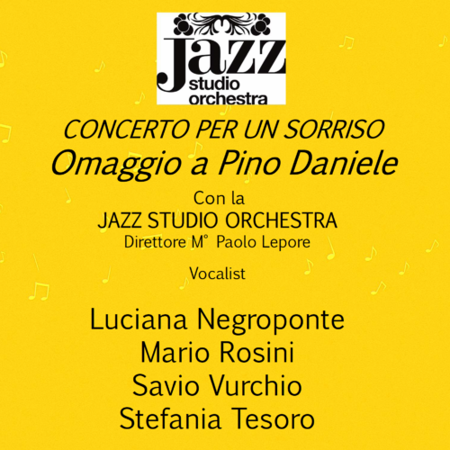 Il 2 maggio al Nicolaus Hotel di Bari un omaggio a Pino Daniele con Concerto per un sorriso