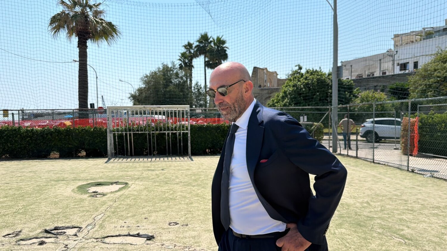 AL VIA I LAVORI PER LA RIQUALIFICAZIONE DEI CAMPETTI INTITOLATI A MICHELE FAZIO